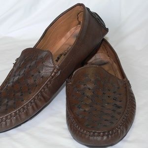 Leather Canvas Brown 11